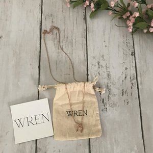 Wren 14K Gold Black Sapphire Necklace